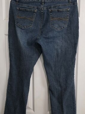 St. John's Bay Women's Dark Blue Boot Cut Jeans